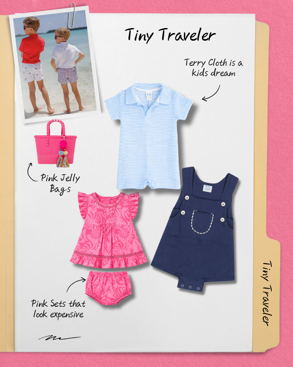 What if you didn’t have to pack their vacation clothes?