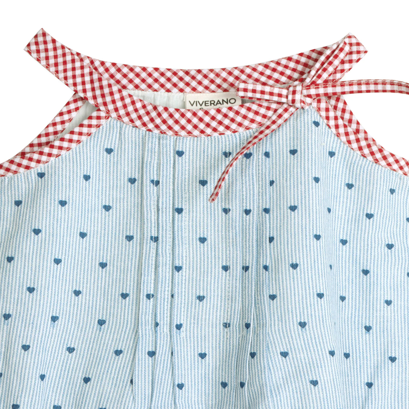 Kiera Ditsy Hearts Baby Romper