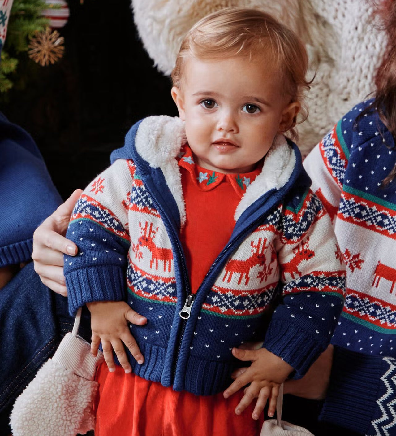 Baby Holiday Sweater Jacket