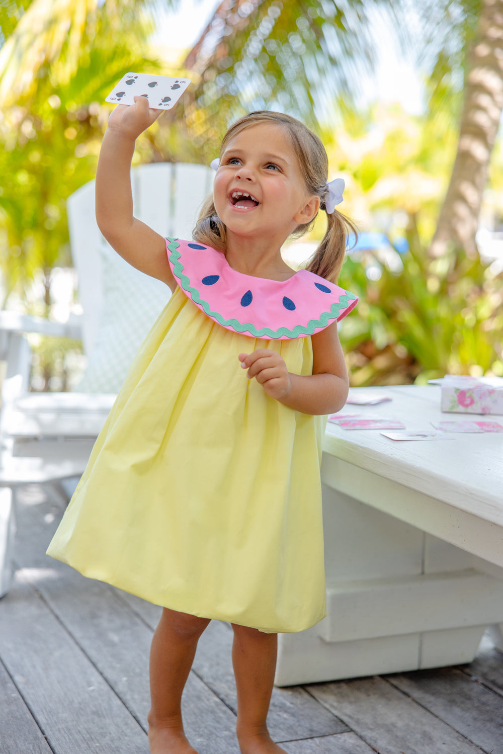 Sleeveless Tabitha's Teacher's Pet Dress on model