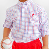 Dean's List Dress Shirt on model 2