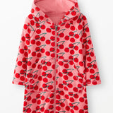 Long Sleeve Loop Terry Hoodie Cover Up - Summer Cherries