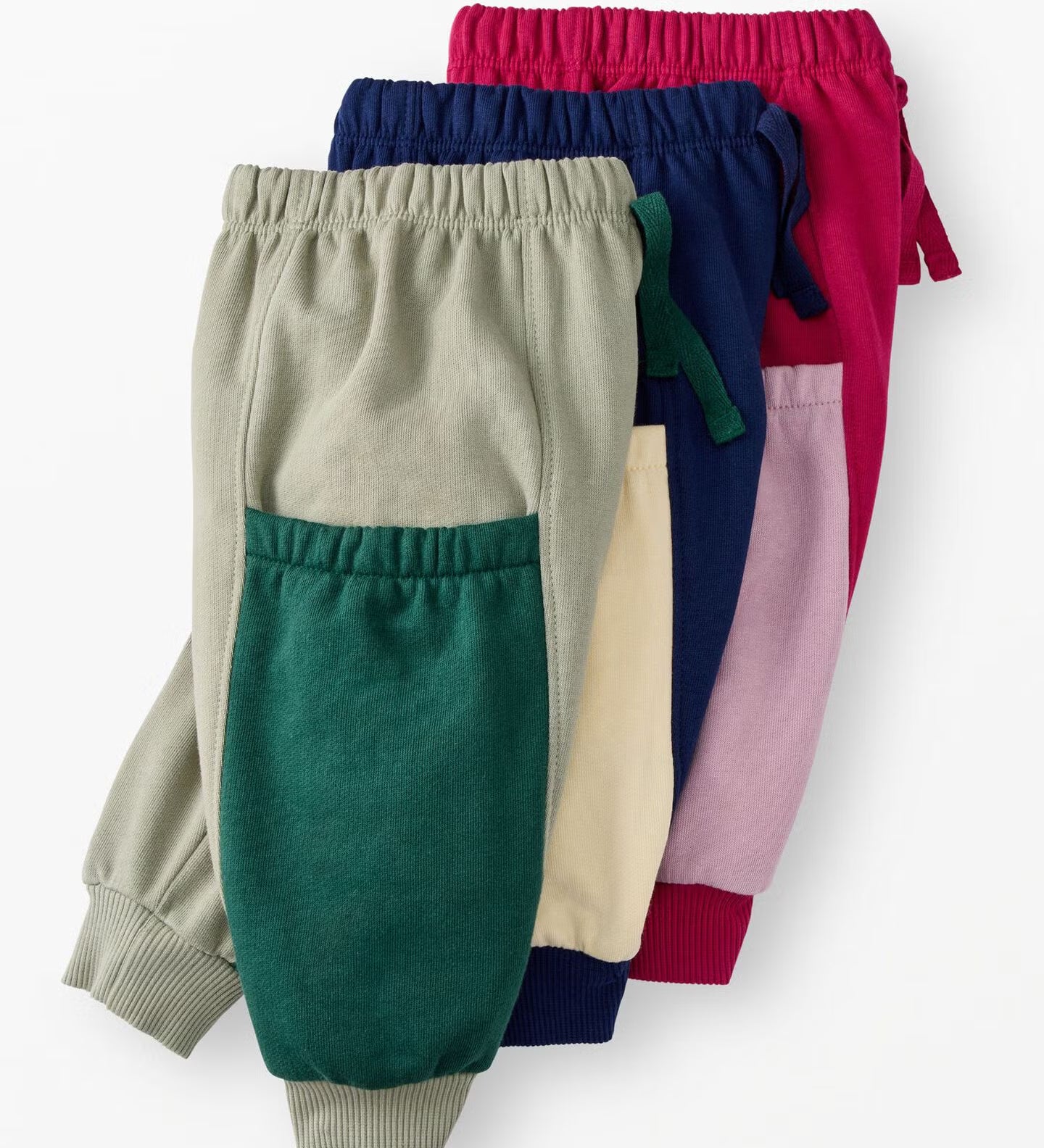 Baby Oversized French Terry Sweatshirt & Sweatpants Set-Pink