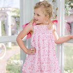 Pink Otomi Smocked Dress