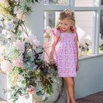Pink Otomi Smocked Dress