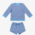 Remy Short Set Paprika French Stripe