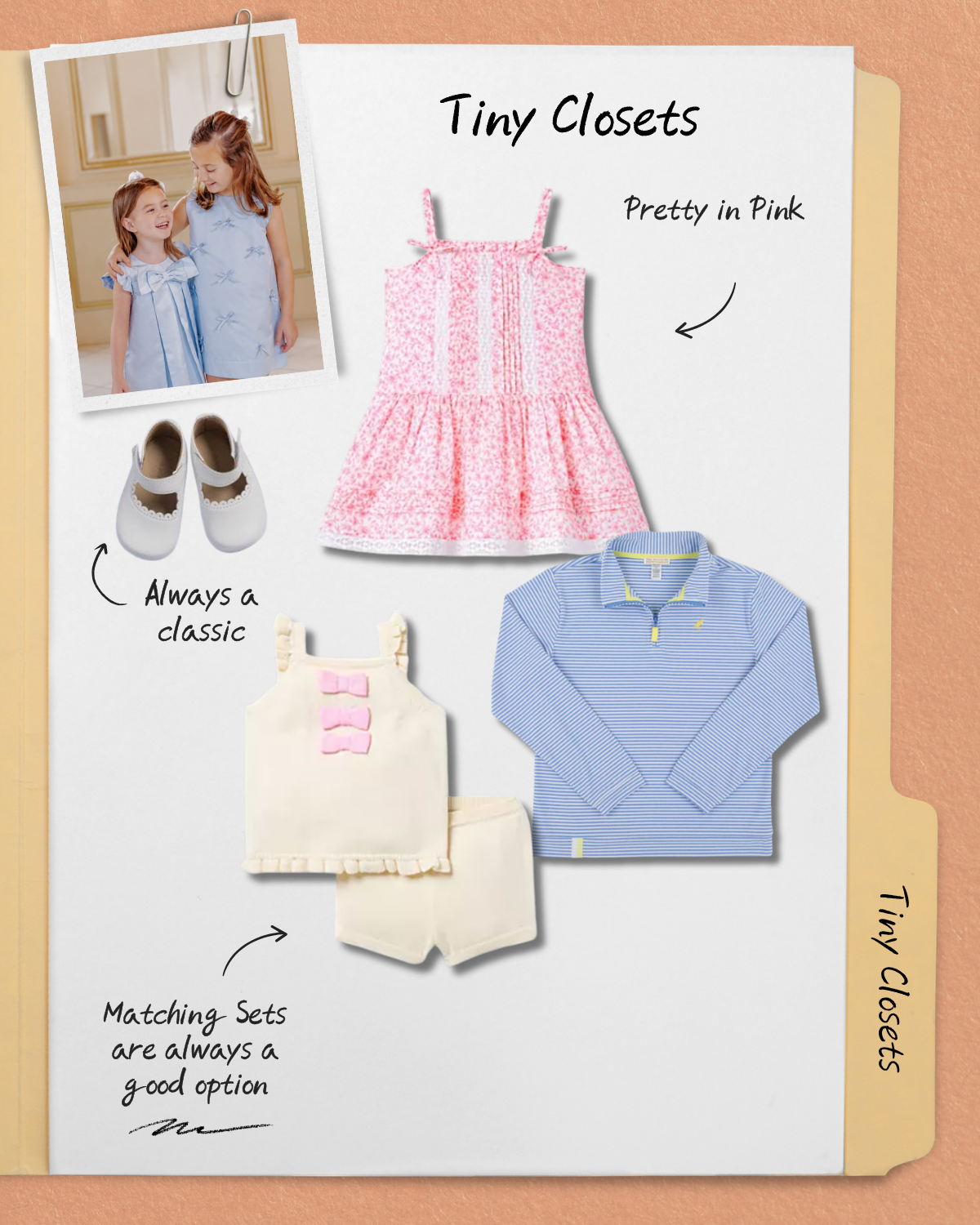 Why the best-dressed kids do not need the biggest closets