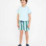 Bingo Short Surf Stripe model view