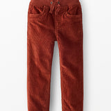 Pull-On Slim Corduroy Pants