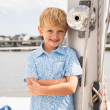 Inshore Performance Polo - Tuna