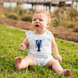 Lobster Shortall - Light Blue Stripe
