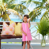 Annie Apron Dress on model