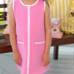 Annie Apron Dress on model 2