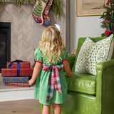Cindy Lou Sash Dress (Velveteen)