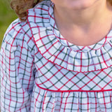 Long Sleeve Ramona Ruffle Collar Dress