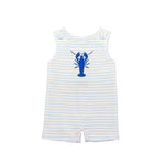 Lobster Shortall - Light Blue Stripe