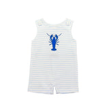 Lobster Shortall - Light Blue Stripe