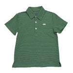 Banks Polo Green/White Stripe
