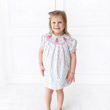 Birthday Candles Smocked Dress