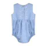 Kaia Chambray Bubble Baby Romper