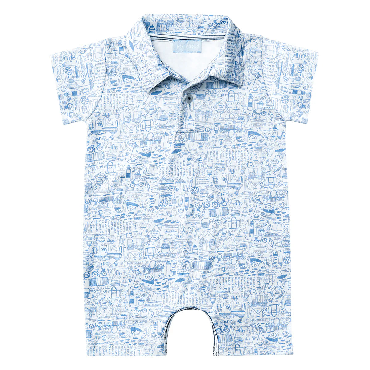Nantucket Boys Shortie Romper