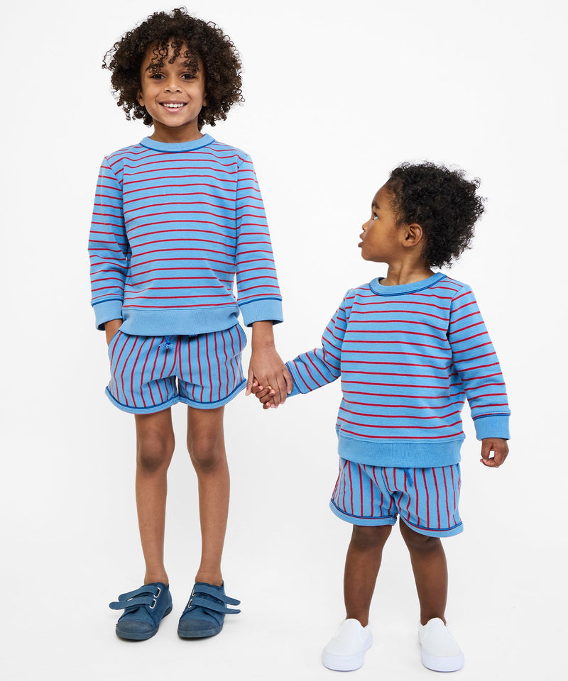 Remy Short Set Paprika French Stripe lifestyle