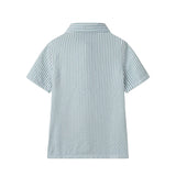 Buttondown and Linen Shorts Set