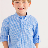Dean's List Dress Shirt-Sunrise Blvd Blue
