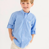 Dean's List Dress Shirt-Sunrise Blvd Blue