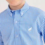 Dean's List Dress Shirt-Sunrise Blvd Blue