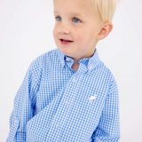 Dean's List Dress Shirt-Sunrise Blvd Blue