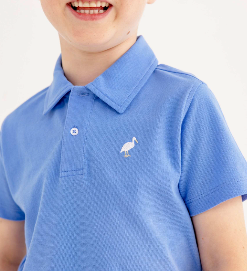 Prim and Proper Beach Polo - Sunrise Blvd Blue