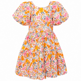 Retro Floral Daphne Dress