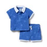Terry Palm Matching Baby Set