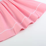 Pink Birthday Girl Smocked Dress