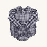 Peter Pan Collar Shirt Onesie